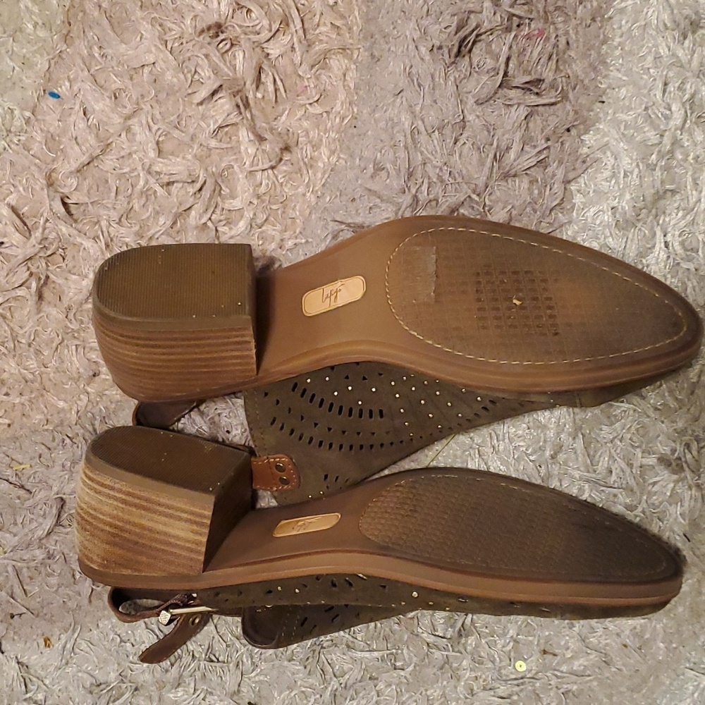 Army green booties sz 11 - Picture 2 of 8